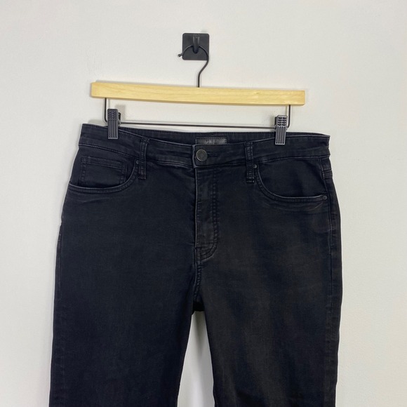KUT From The Kloth Rachael High Rise Fab Ab Mom Jean Black Size 10 - Picture 2 of 7